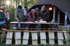 Fledermauskastenbau, Foto: P. Koch, Lizenz: LFV