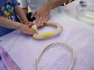 Vom Schaf zur Wolle - Winterferienprogramm
