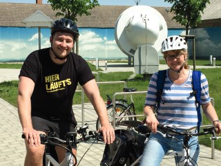 E-Fahrradverleih im Neue Energien Forum Feldheim