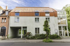 Außenansicht des Akzent-Parkhotels Trebbin, Foto: Eileen Hafke, Lizenz: Parkhotel Trebbin