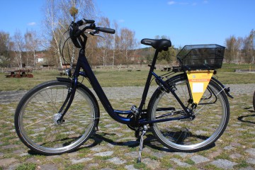 Diese Fahrräder können im NaturParkZentrum geliehen werden
