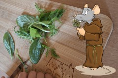 Kräuterküche mit Klostermaus Franzi, Foto: Stadt Jüterbog, Lizenz: Stadt Jüterbog