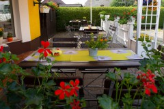  Terrasse im Landgasthaus, Foto: Tourismusverband Fläming e.V.