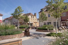 Einkaufsstraße "Boulevard"  , Foto: Nadine Stamminger, Lizenz: Stadt Luckenwalde
